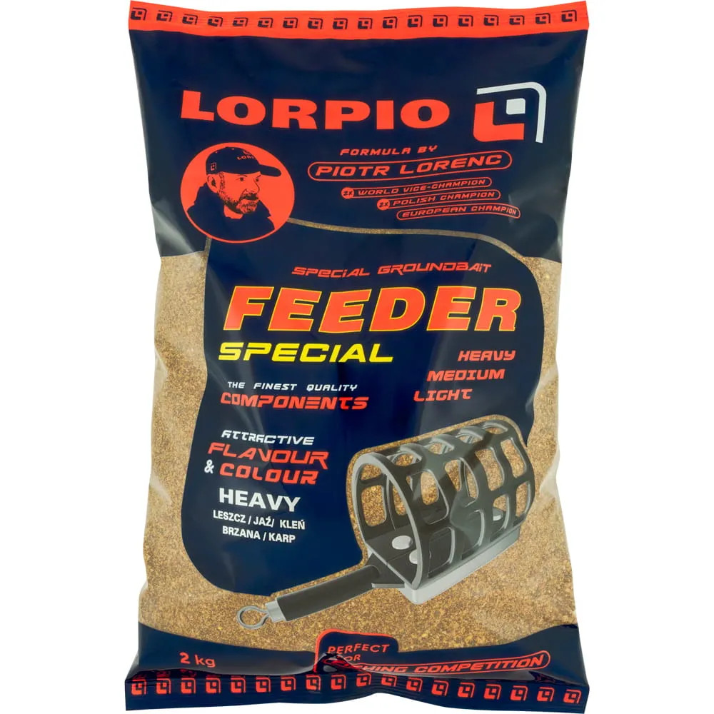 Zanęta Lorpio Feeder Special Medium 2kg Leszcz/karp/lin/płoć