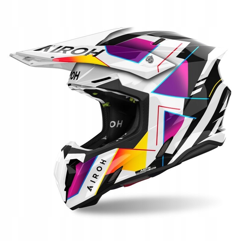 Motocyklová Prilba Airoh Twist 3 Rainbow Gloss M