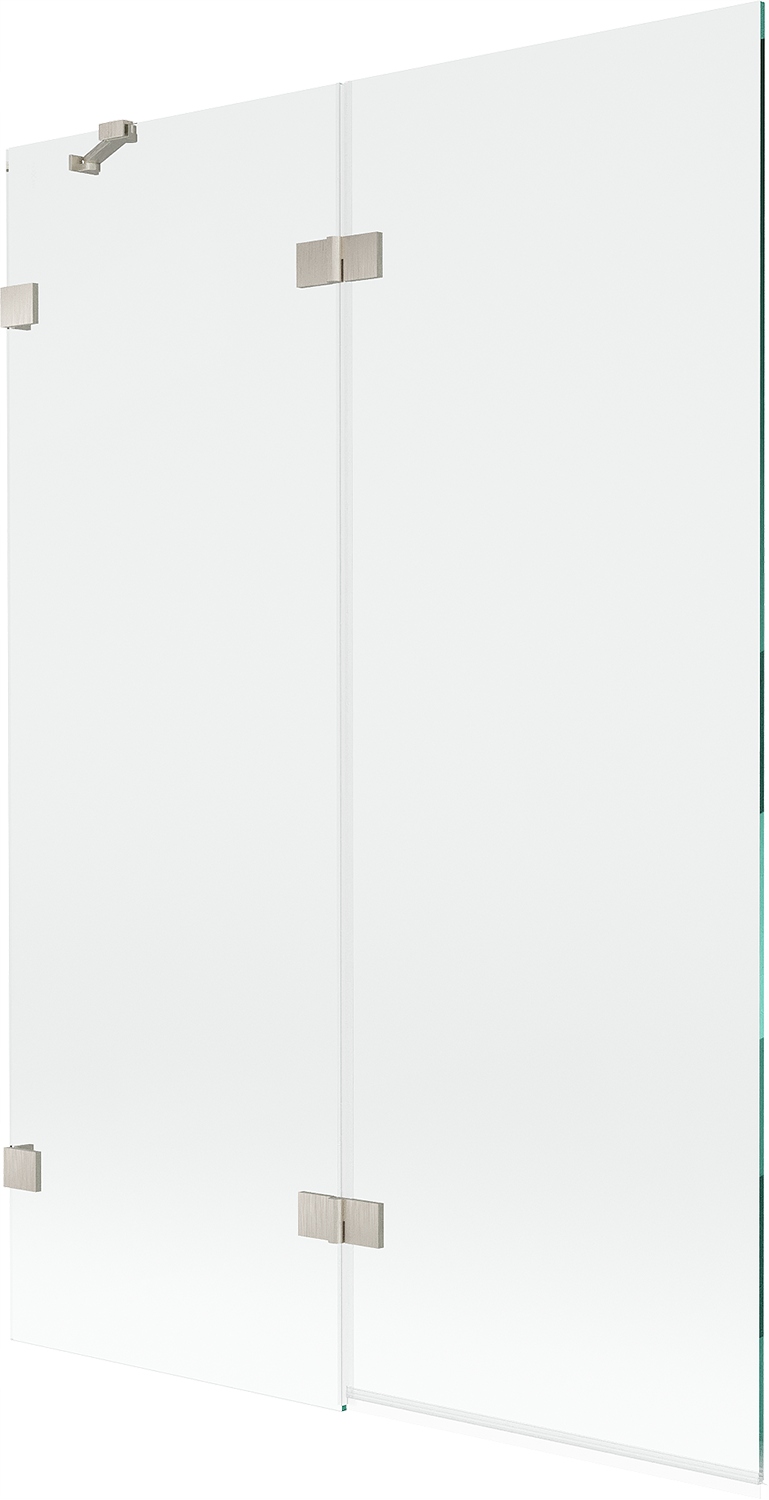 Mexen Lunar vanová zástěna 2-křídlová levá 120 x 150 cm, transparentní, kar