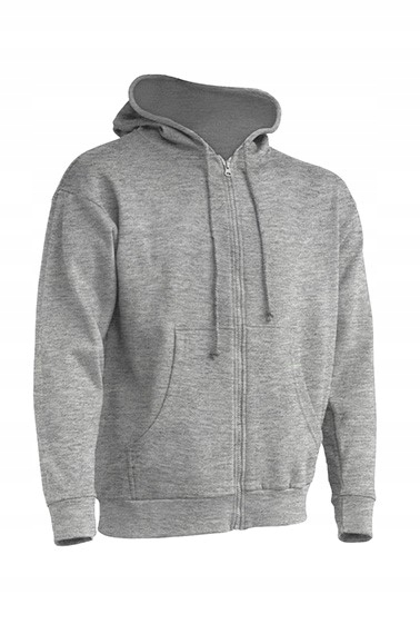 

Bluza Jhk Zamek z Kapturem Hood Grey Melange S