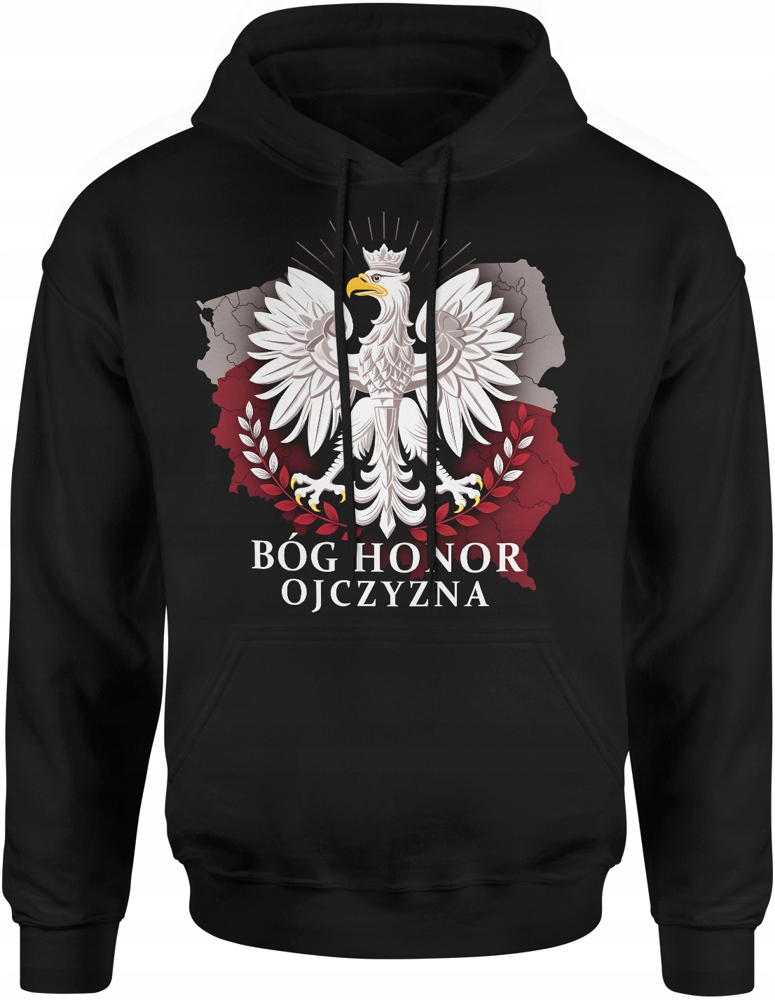 Bluza Polska Orzeł Patriotyczna Godło Męska Bóg Honor Ojczyzna XL