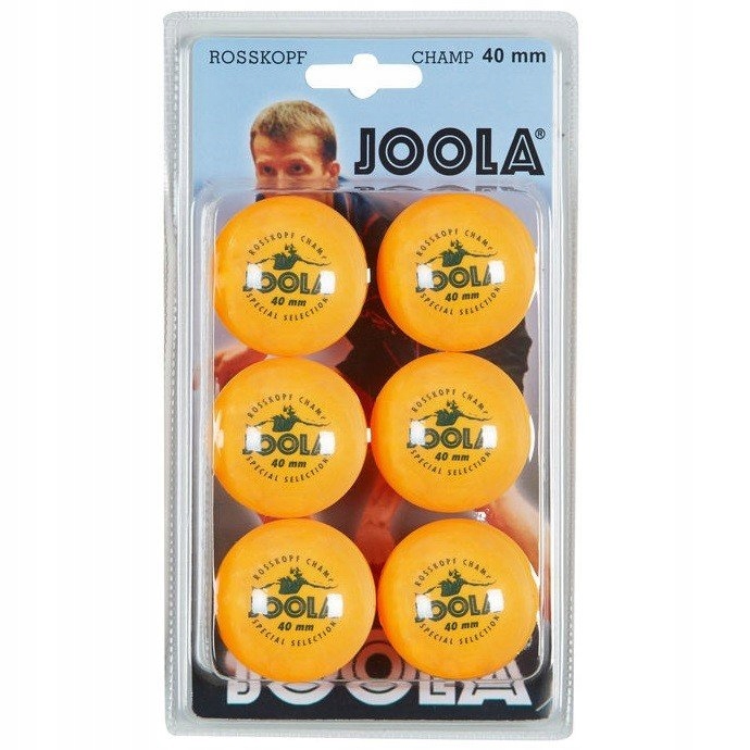 Piłeczki Joola JOL-44301 pomarańczowe i czerwone