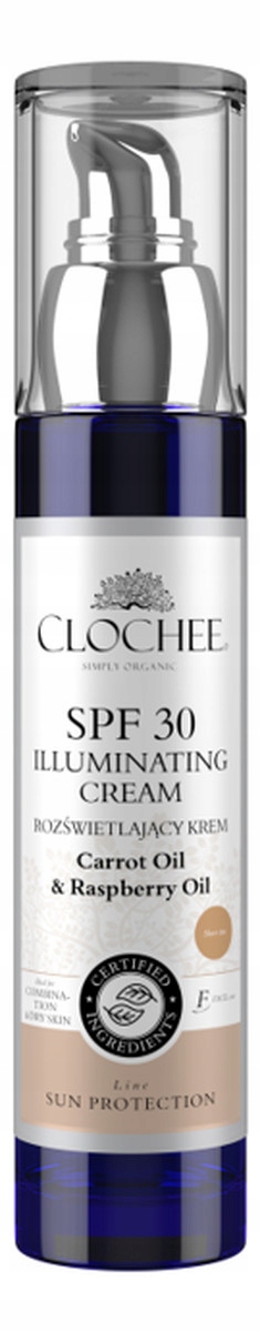 Clochee Rozjasňující krém SPF30 50 ml