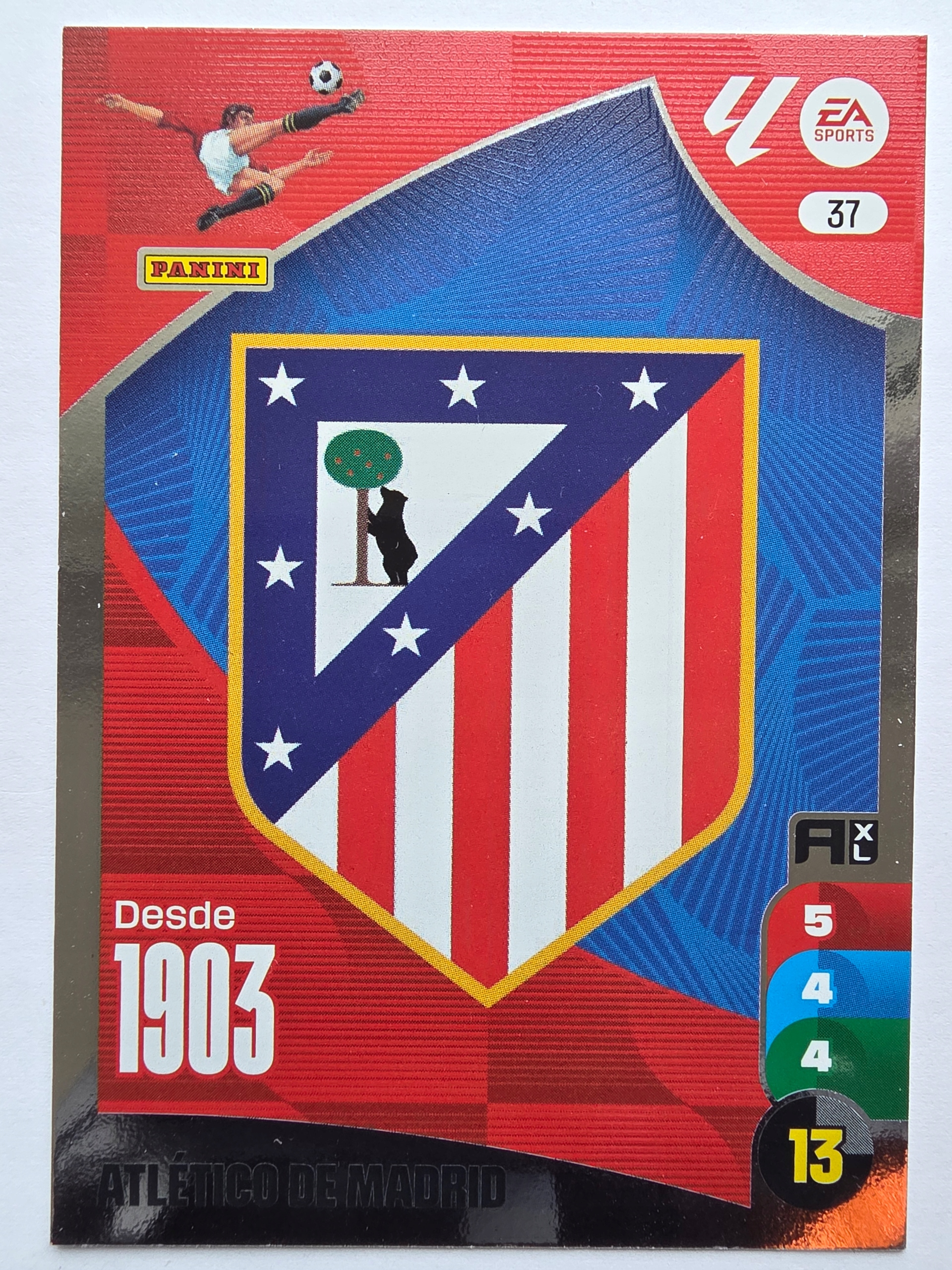 2024-25 Panini La Liga Logo Atletico Madryt /ER20
