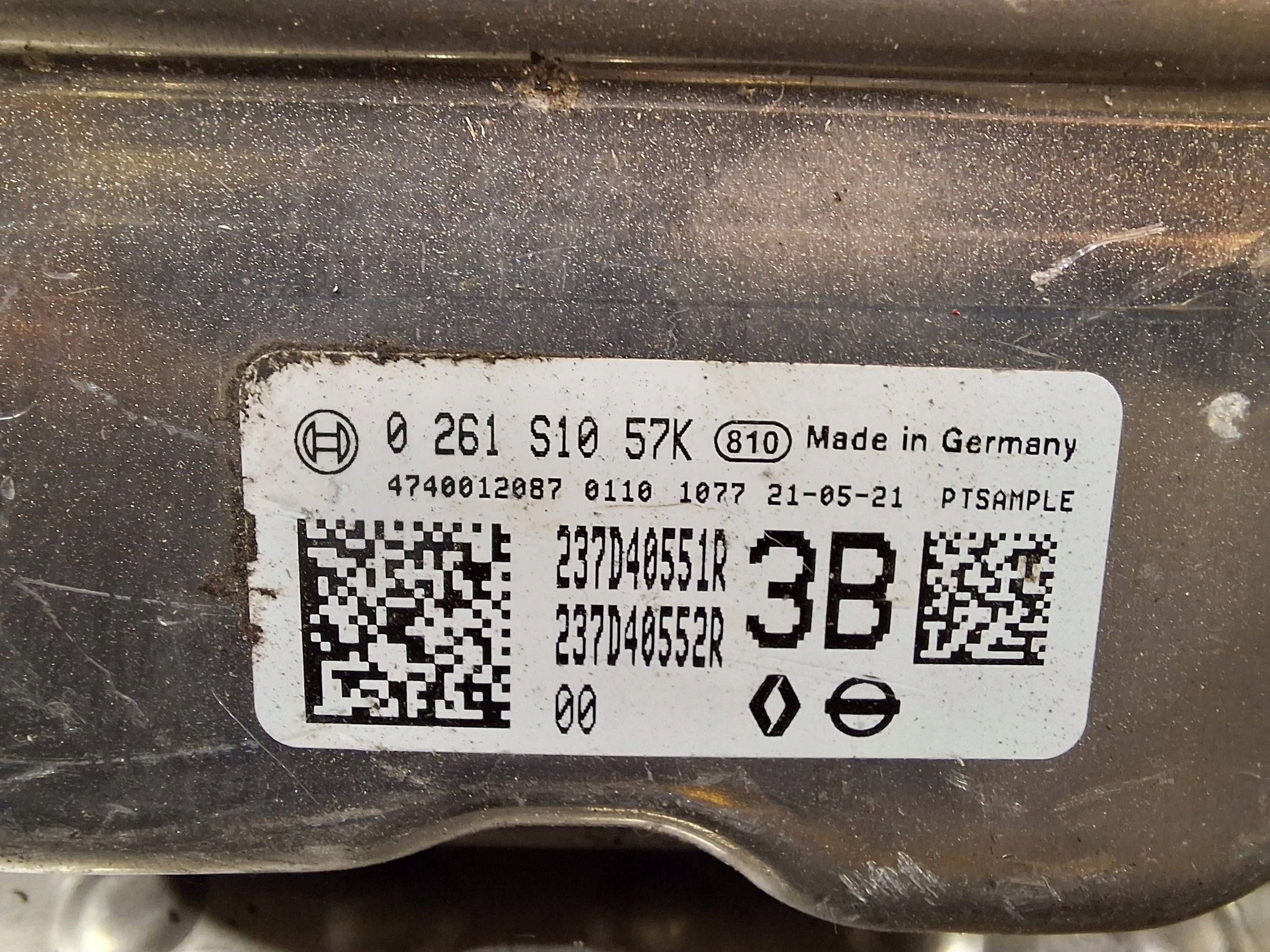 Computer 0261S1057K 237D40552R 237D40551R RENAULT MEGANE E-TECH