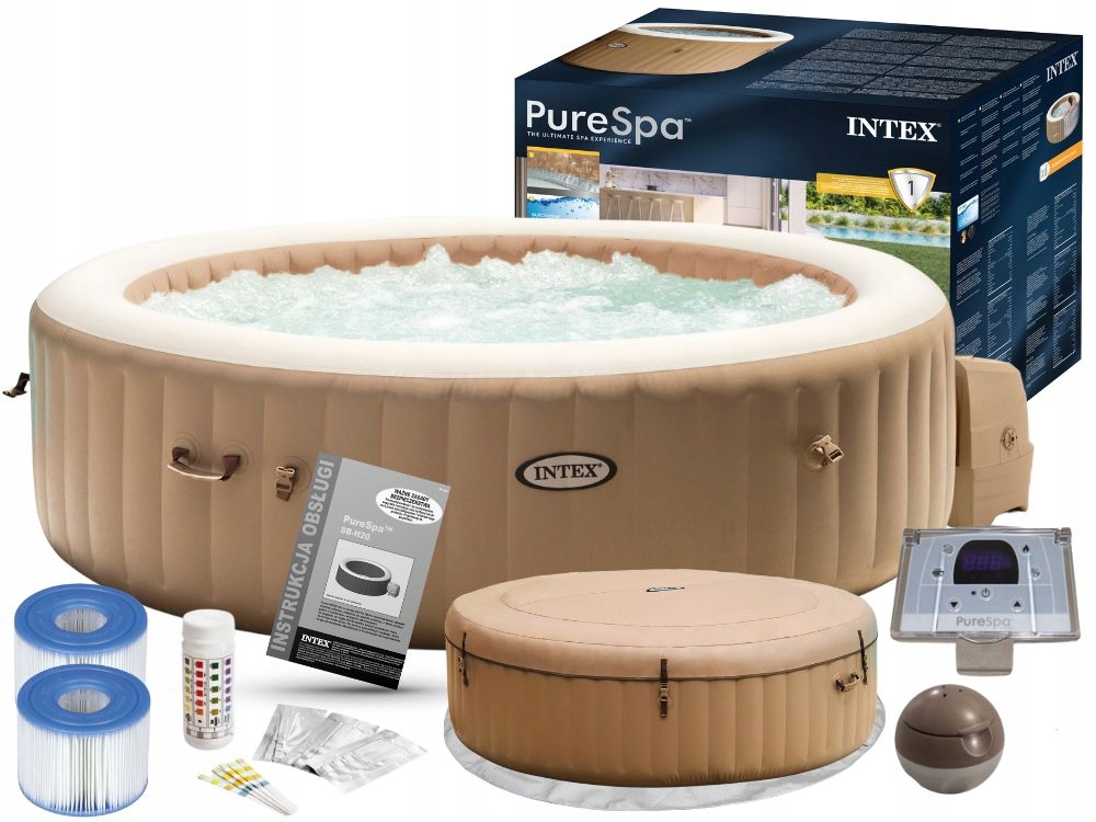 Dmuchane Spa Hydromasaż PureSpa Intex 28428 6 osób MODEL 2024