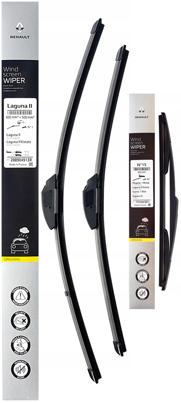 

Oe Renault Laguna II Kombi Wycieraczki Przód Tył