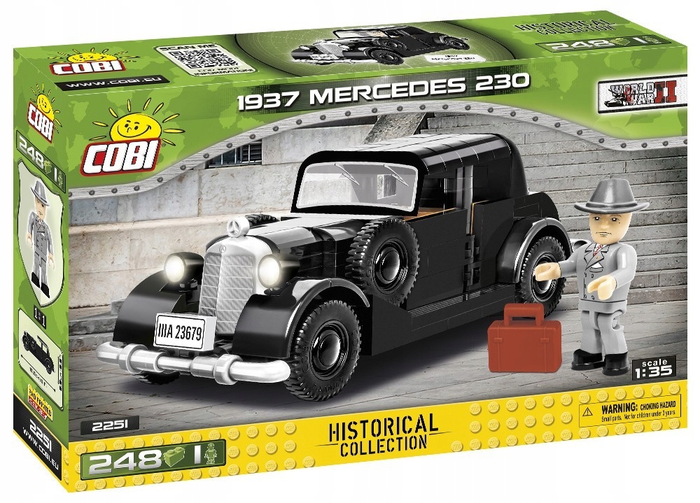 

Cobi Hc Wii 1937 Mercedes 230 248 Kl.