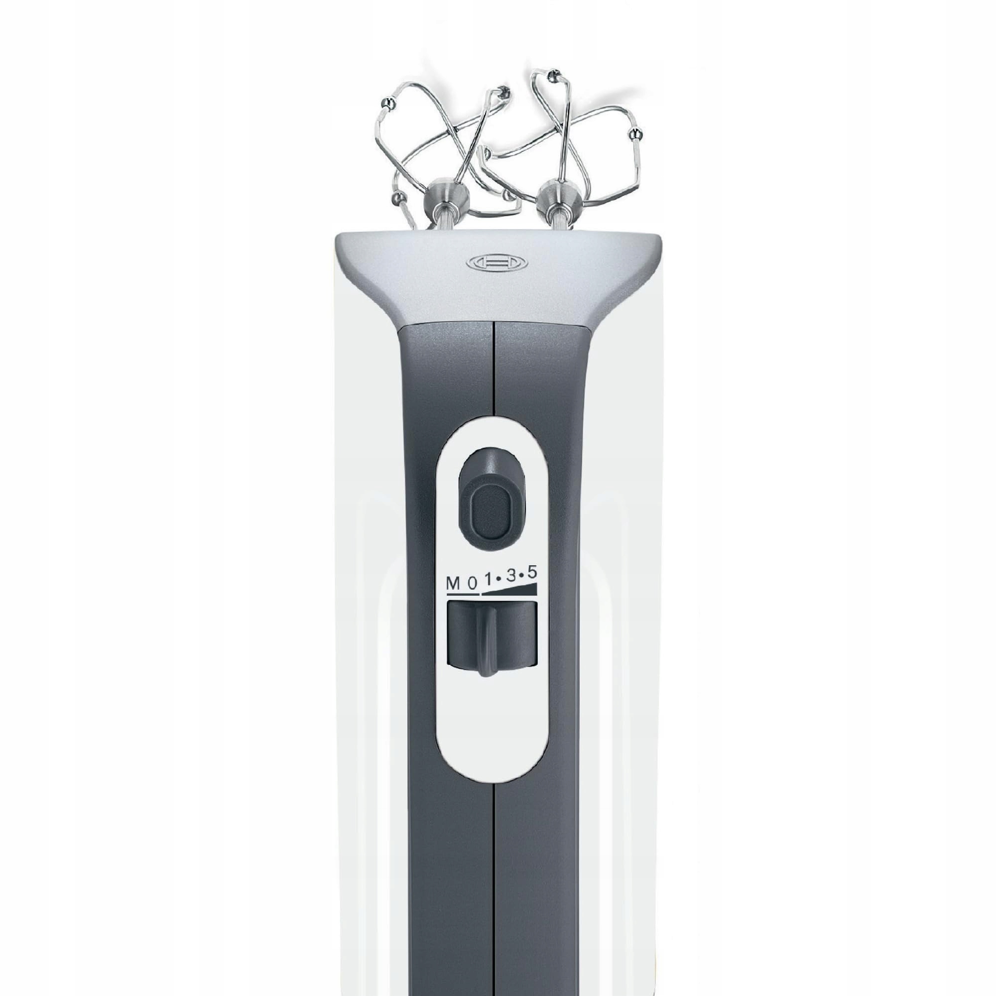 BOSCH Mikser Ręczny Styline 850W 5 Prędkości Białosrebrny Różne Końcówki — miniatura 4