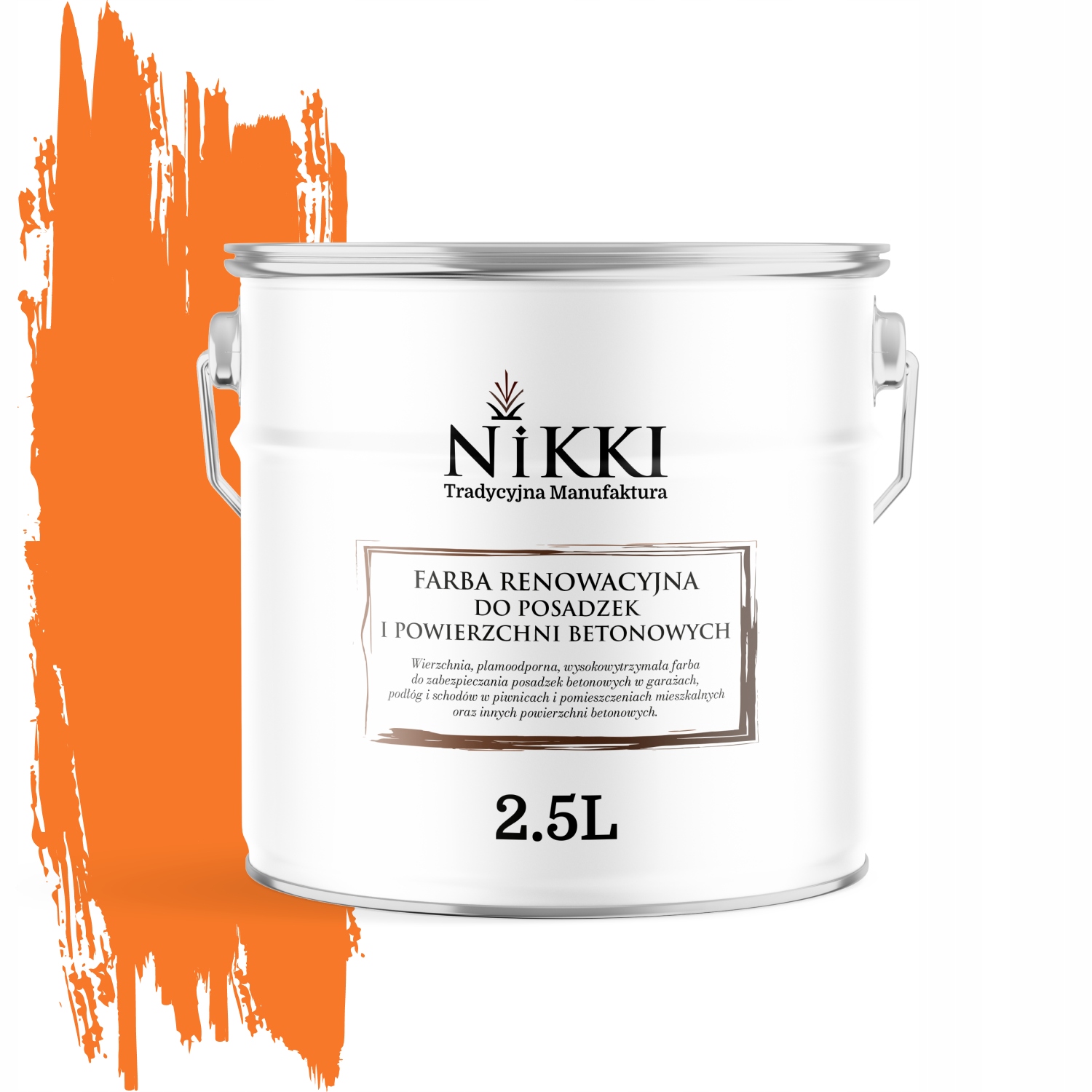 Farba Na Renováciu Podláh 2,5 L Oranžová Pastelová RAL2003 Lesk