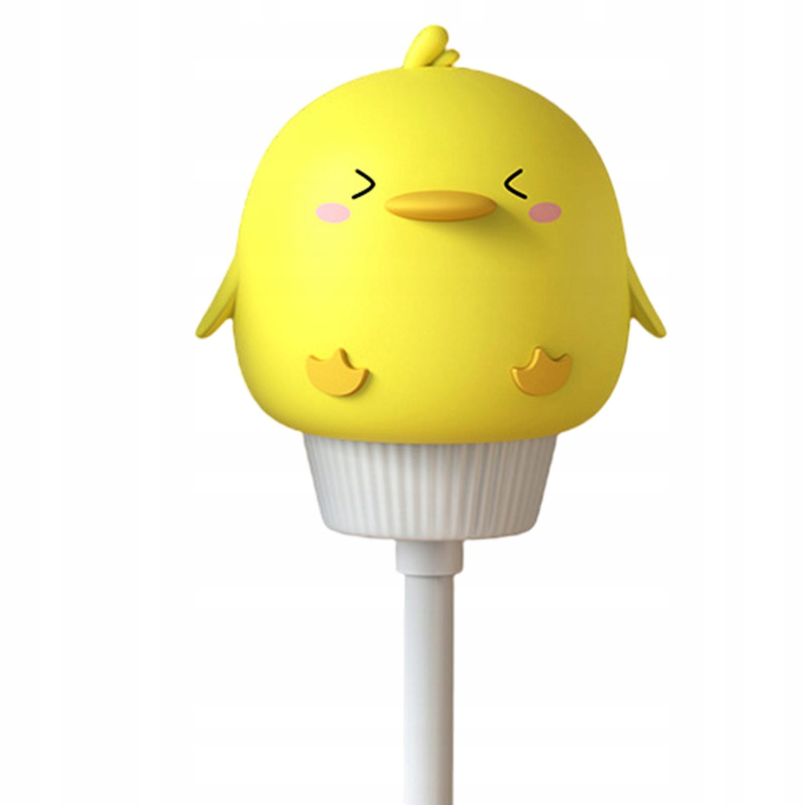 Night Light USB Auto Shutoff Remote Control Multicolor Yellow Duckling Waga produktu z opakowaniem jednostkowym 0.3 kg