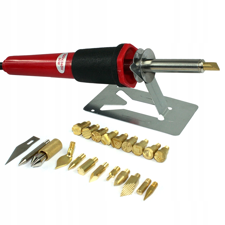 LUTOWNICA WYPALARKA DO DREWNA SKÓRY PIROGRAF 22EL Marka Geko