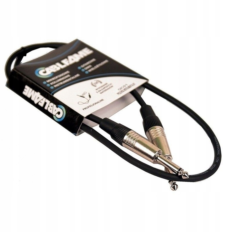 Kabel jack 6,3 mm jack 6,3 mm Cable4Me Cable4Me1 1 m