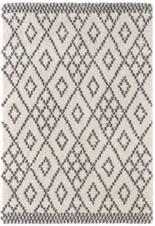 Prémiový koberec Shaggy 200x290 béžový boho