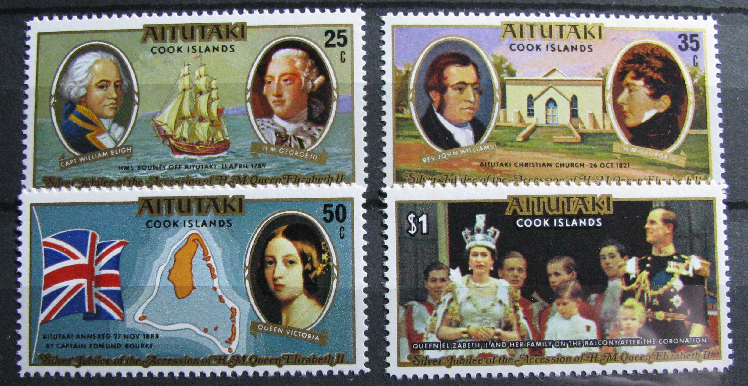 AITUTAKI - Mi 254-257 **