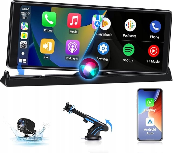 Automobilový displej 10,26“ CarPlay Android Auto – Gps, Bluetooth, kamera