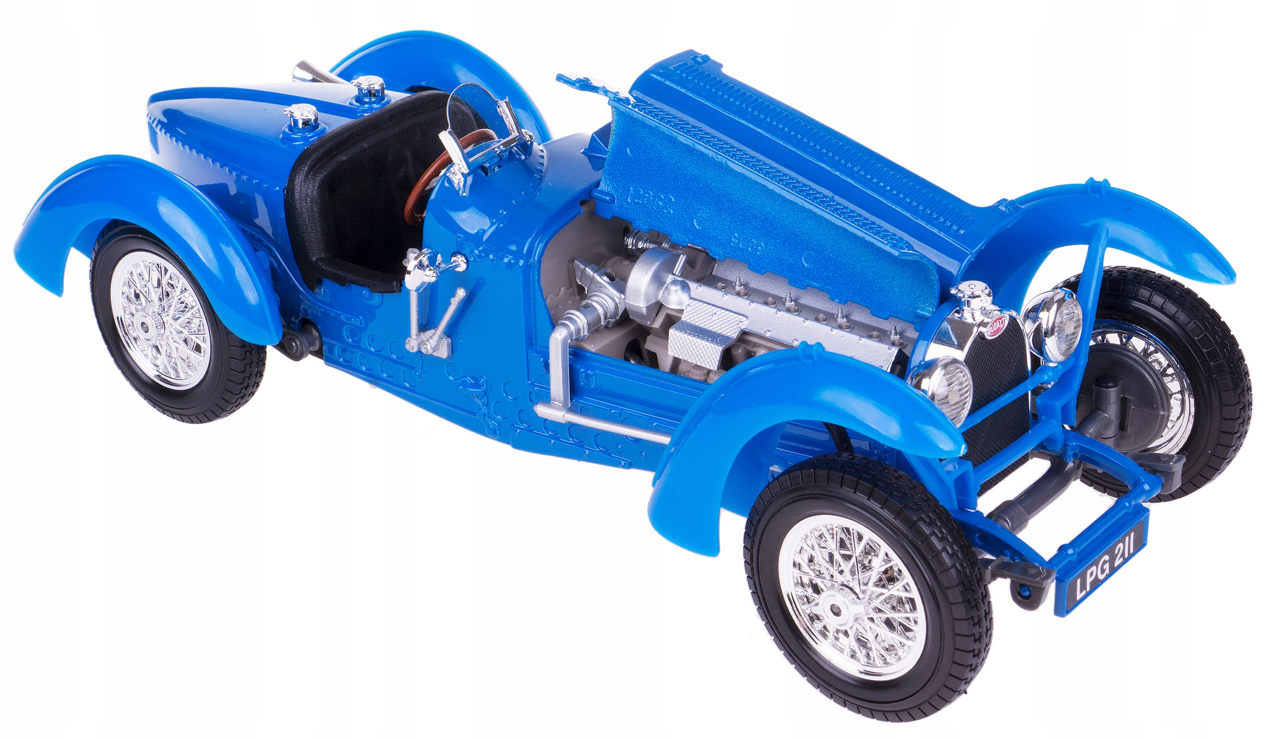 Bugatti Type 59 1934 Model Kovový Bburago 1:18