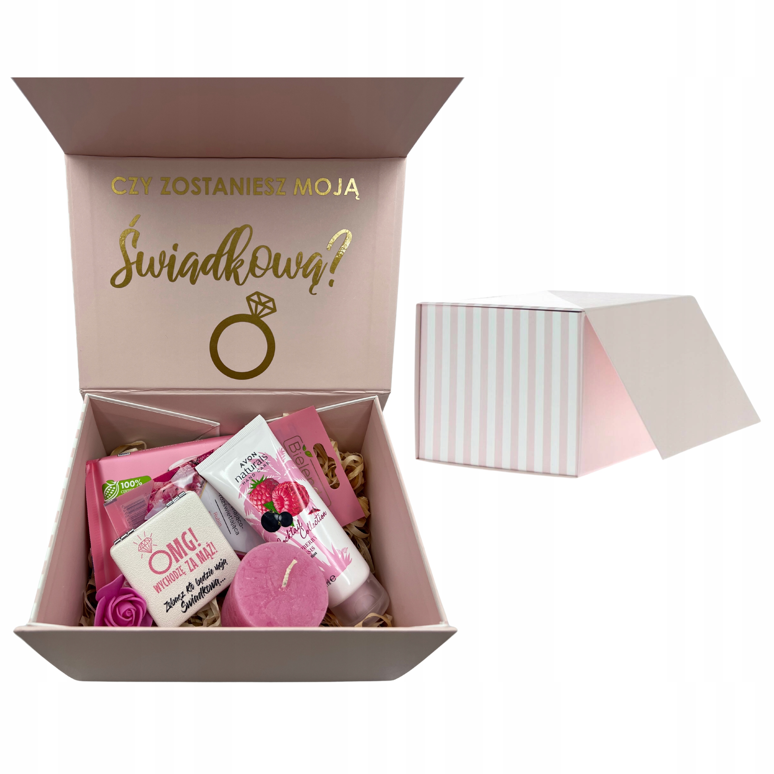 Krabička Box Žádost o svědectví Svědkyně Svatba