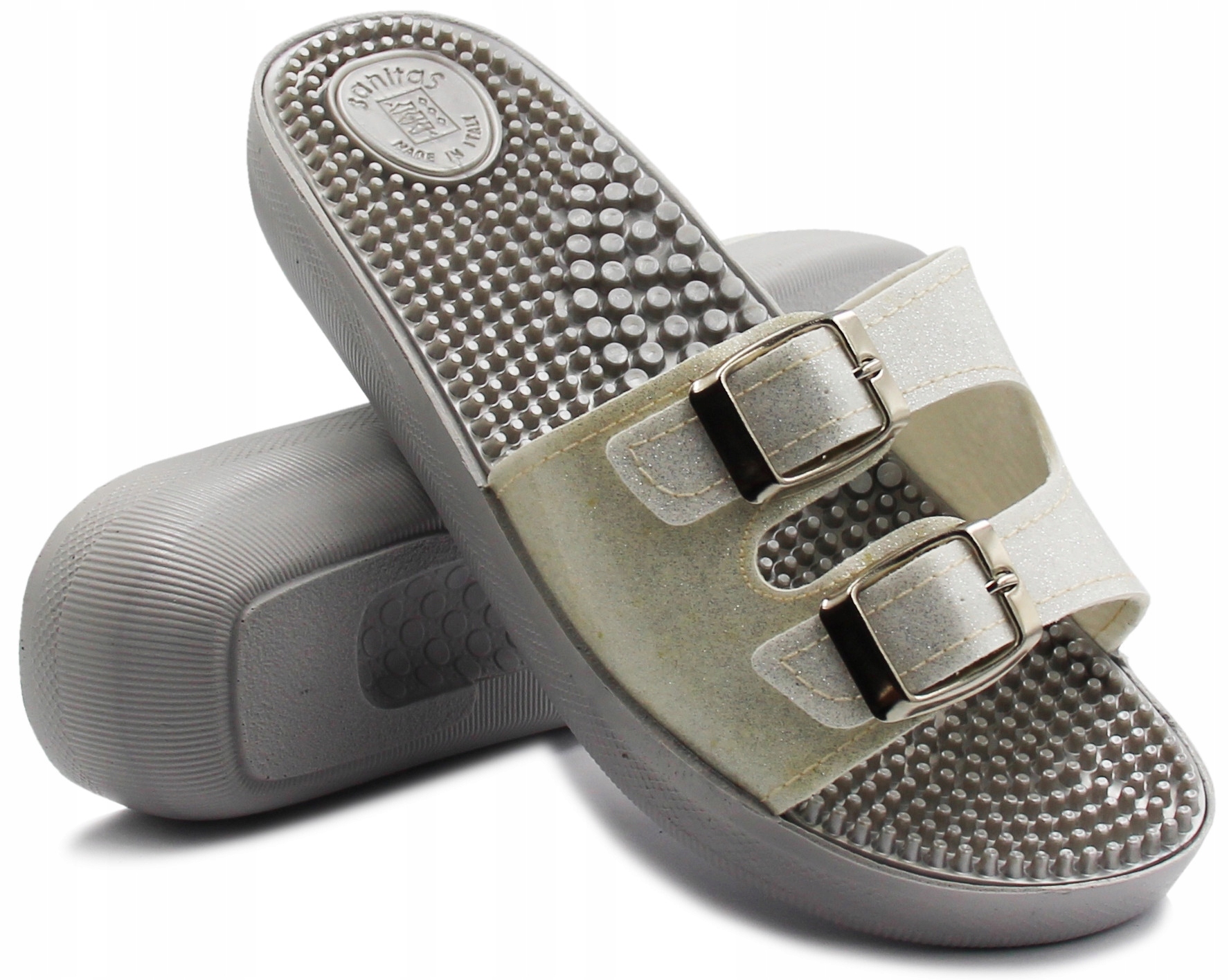 

Klapki Fakirki Masujące Stopy Fin-Flex Brokat 36