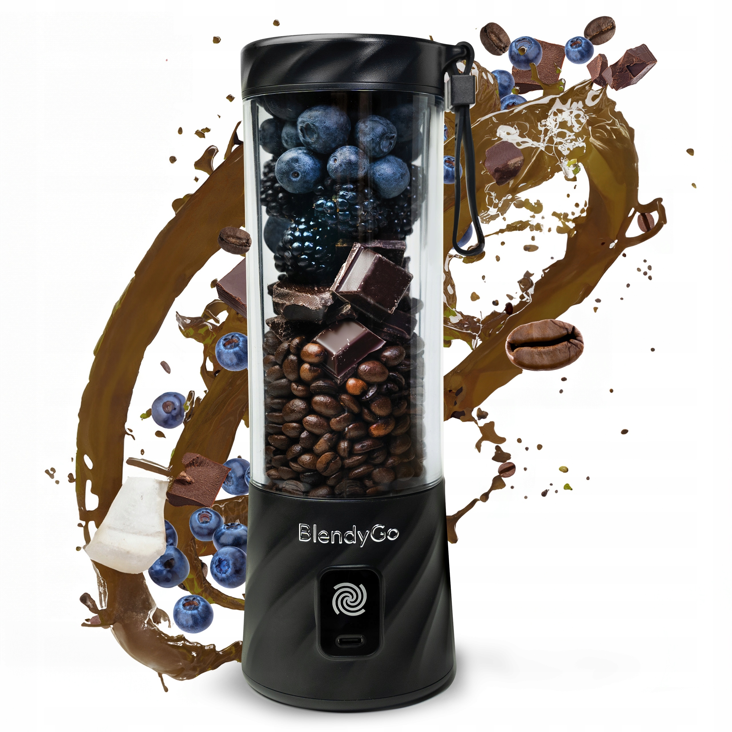 Mixér BlendyGo 3 přenosný Bezdrátový elektrický mixér 550 ml