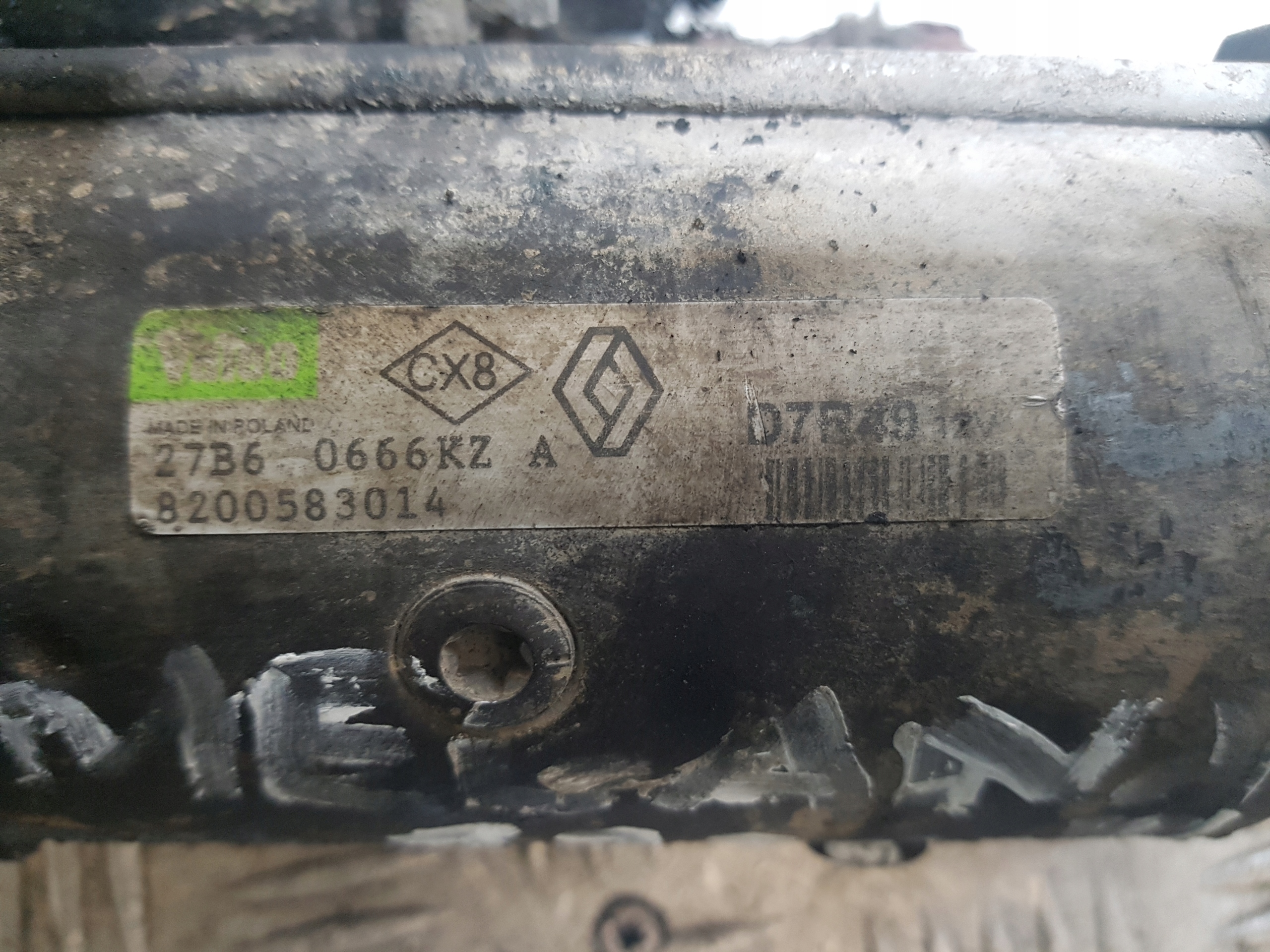 starter RENAULT MEGANE 2 8200583014 1.5 DCI