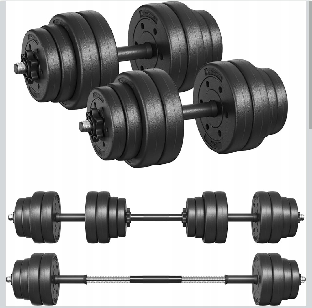 Zestaw hantli Songmics, 30kg,