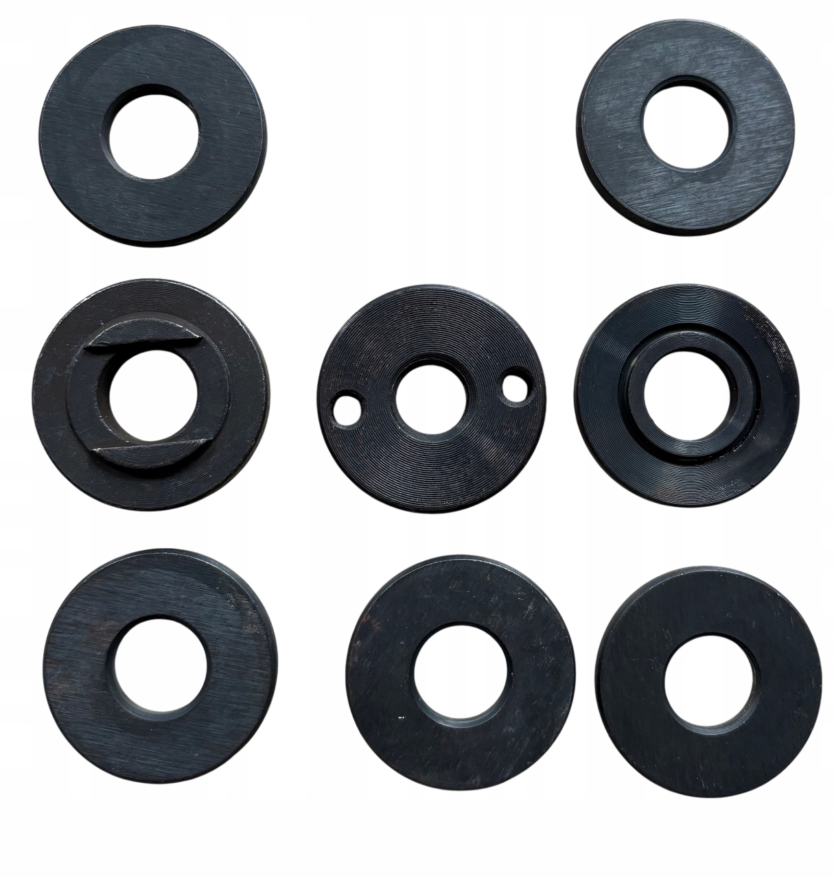 Zestaw pierścieni podkładki flansze do bruzdownica