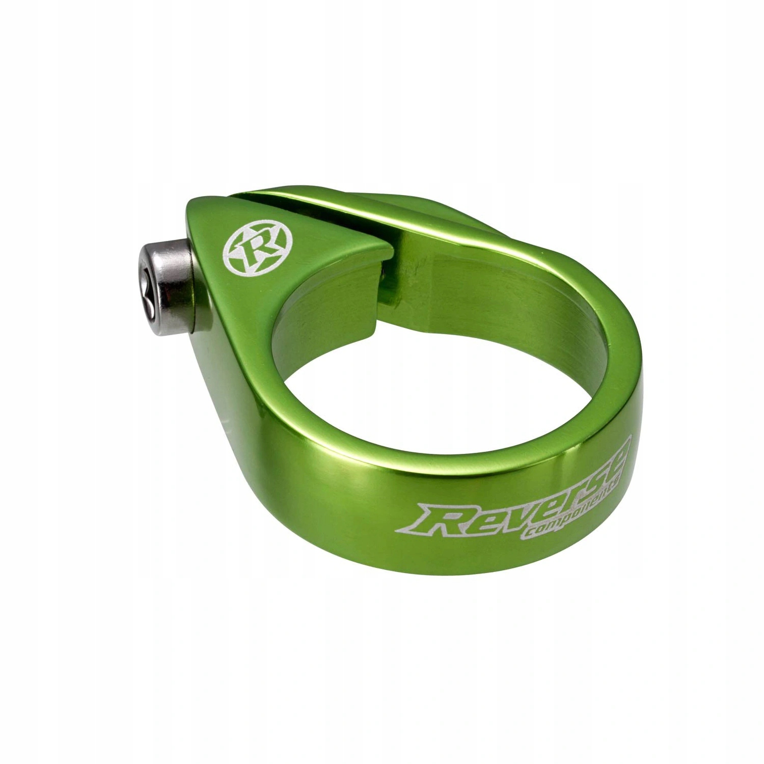Obejma (zacisk) sztycy Reverse Bolt Clamp 34.9mm light green