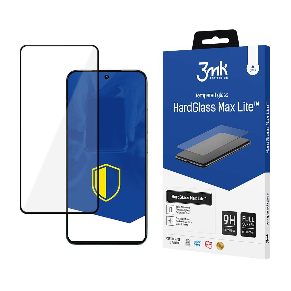 3mk HardGlass Max Lite Black do Xiaomi 14