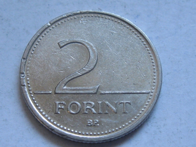 nr1813 Węgry Moneta 2 Forinty 1998 Kwiat