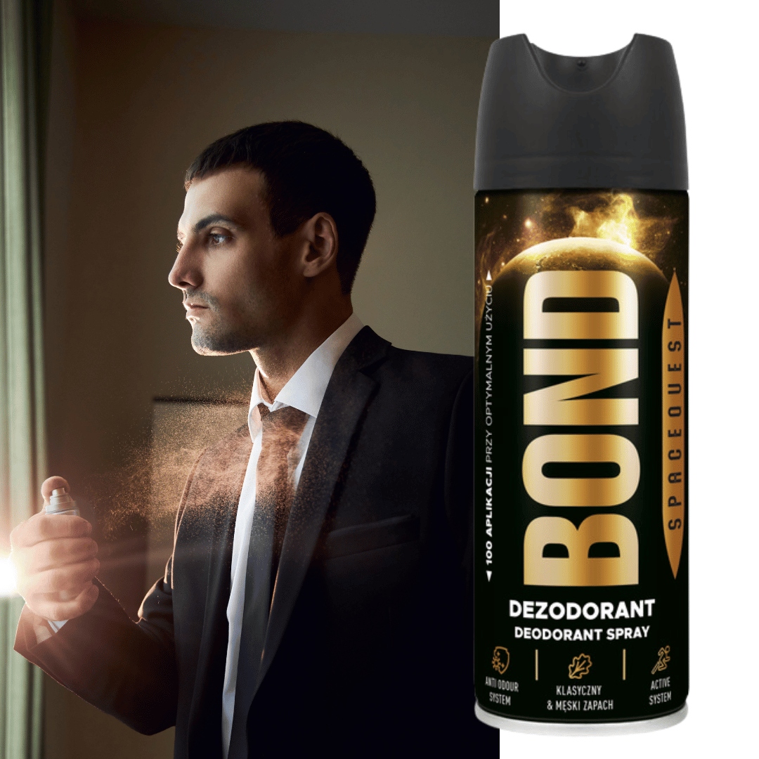 Dezodorant męski Bond Spacequest 150ml Forma W sprayu