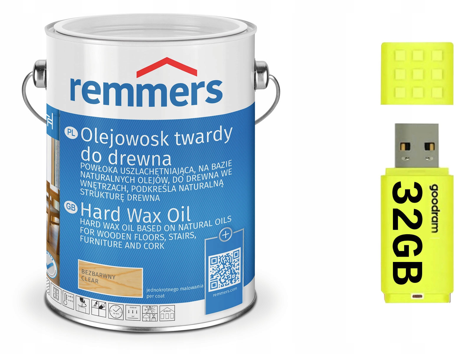 

Remmers Hartwachs-Ol olej podłóg drewnianych 750ml