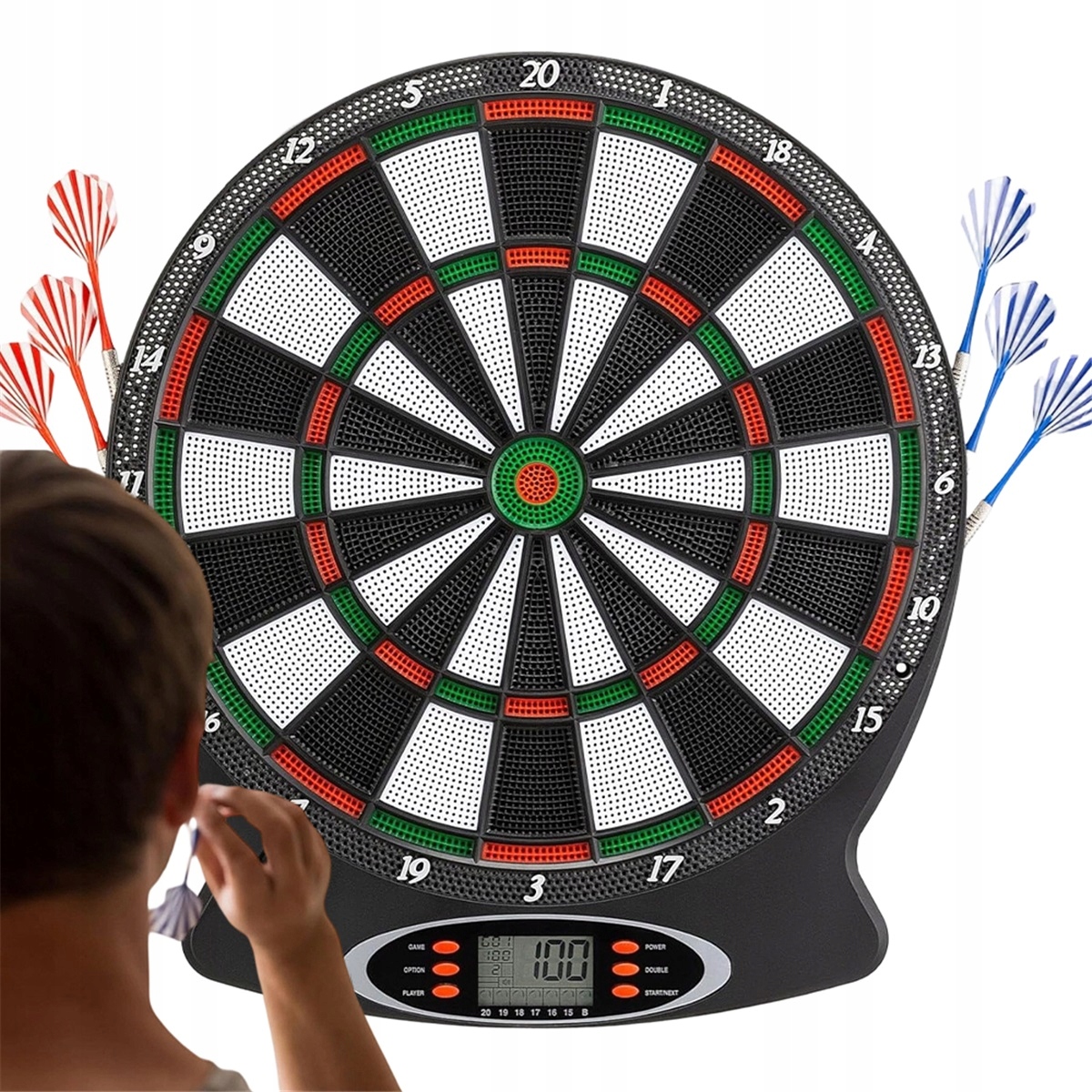 Elektronický štít na šipky Dárek Soft Tips Domácí