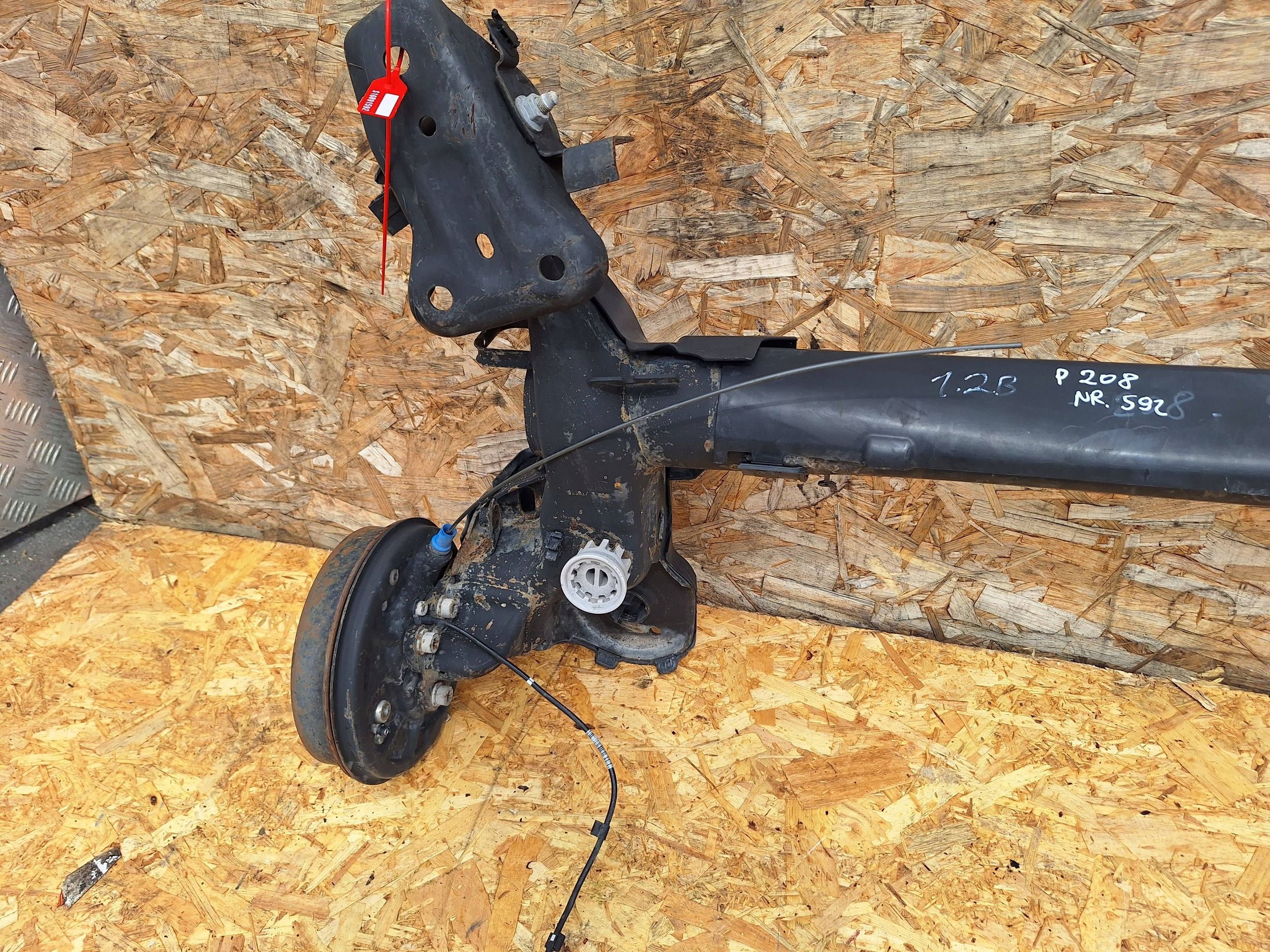 axis rear part BEBNY PEUGEOT 208 II 19