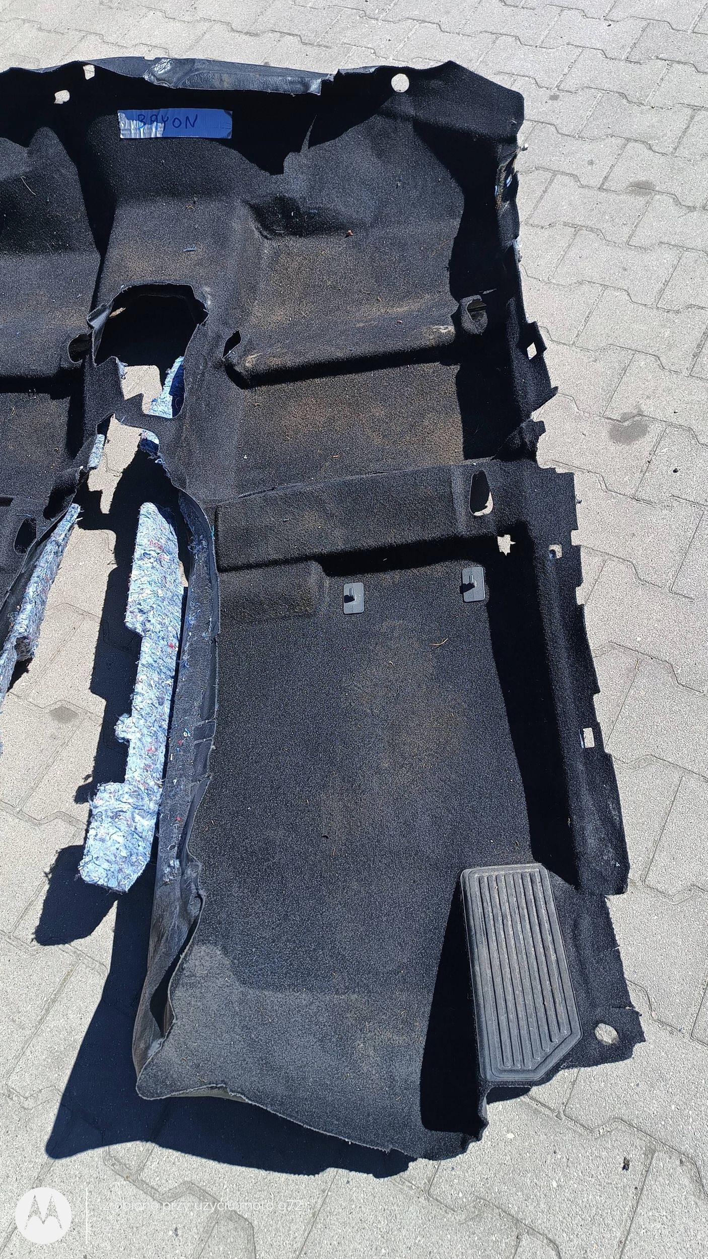 HYUNDAI BAYON carpet inner mats 2021