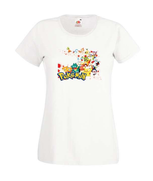 

Xs Koszulka Damska Pokemon Go Pikachu Pokeball