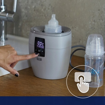 PODGRZEWACZ DO BUTELEK LOVI 4w1 INTELIGENTNY Kolor szary