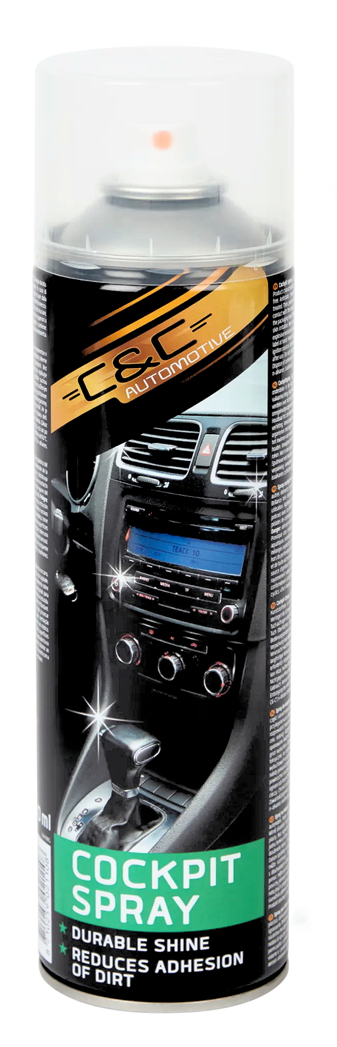 Spray Do Czyszczenia Kokpitu Deski Rozdzielczej Plastików Samochodu C&C