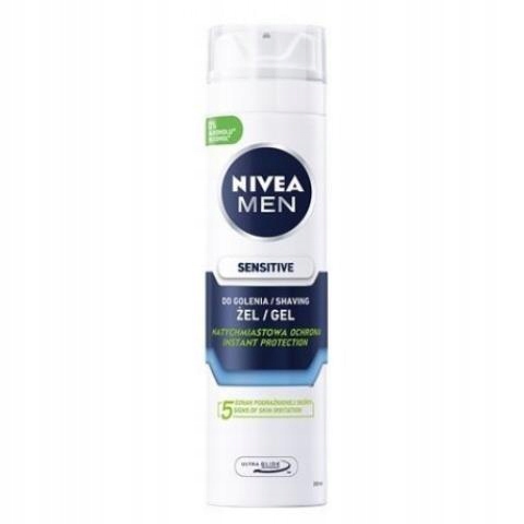 

Zel Do Golenia Nivea 200ML Lagodny Bialy Sensitive