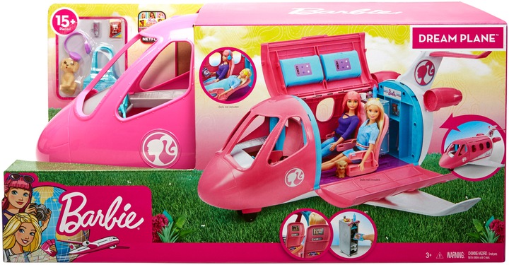 

Barbie Wielki Samolot Akcesoria GDG76