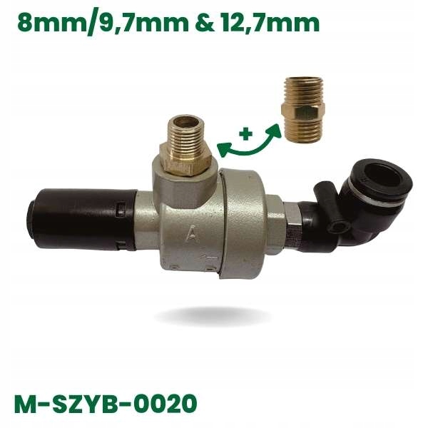 Odolný vypouštěcí ventil, vypouštěcí ventil (Typ J) 8 mm/9,7 mm 12,7 mm