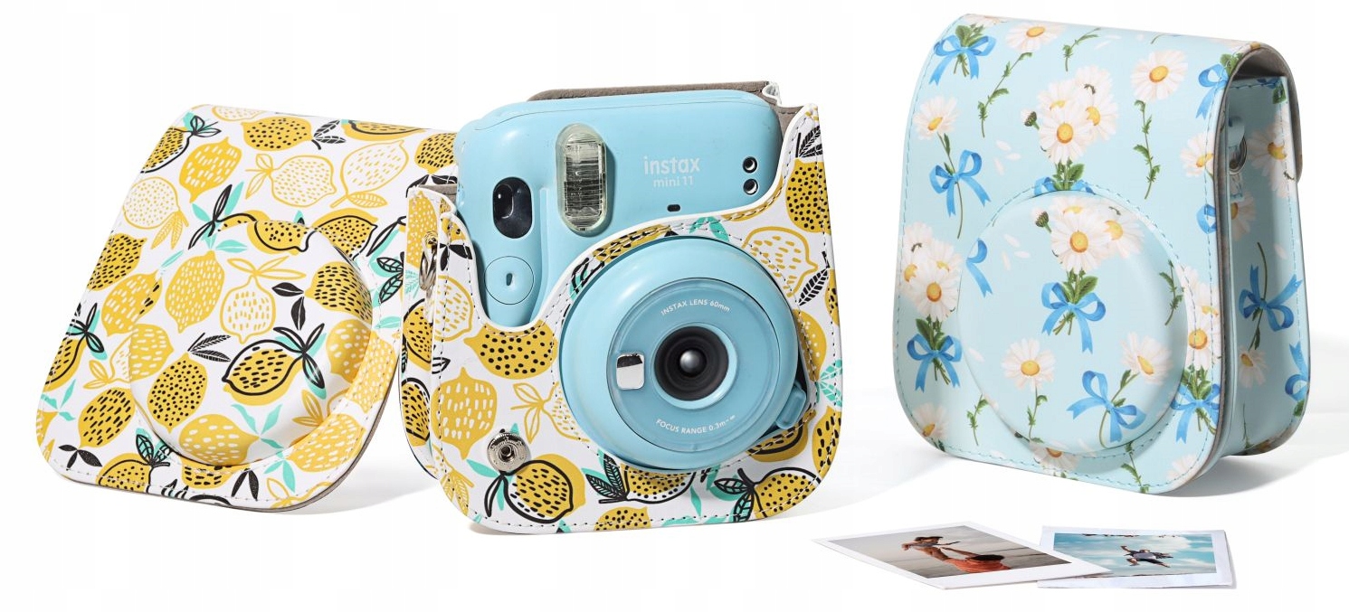 Futerał Etui Case do FujiFilm Fuji INSTAX Mini 11 Model Cytryny
