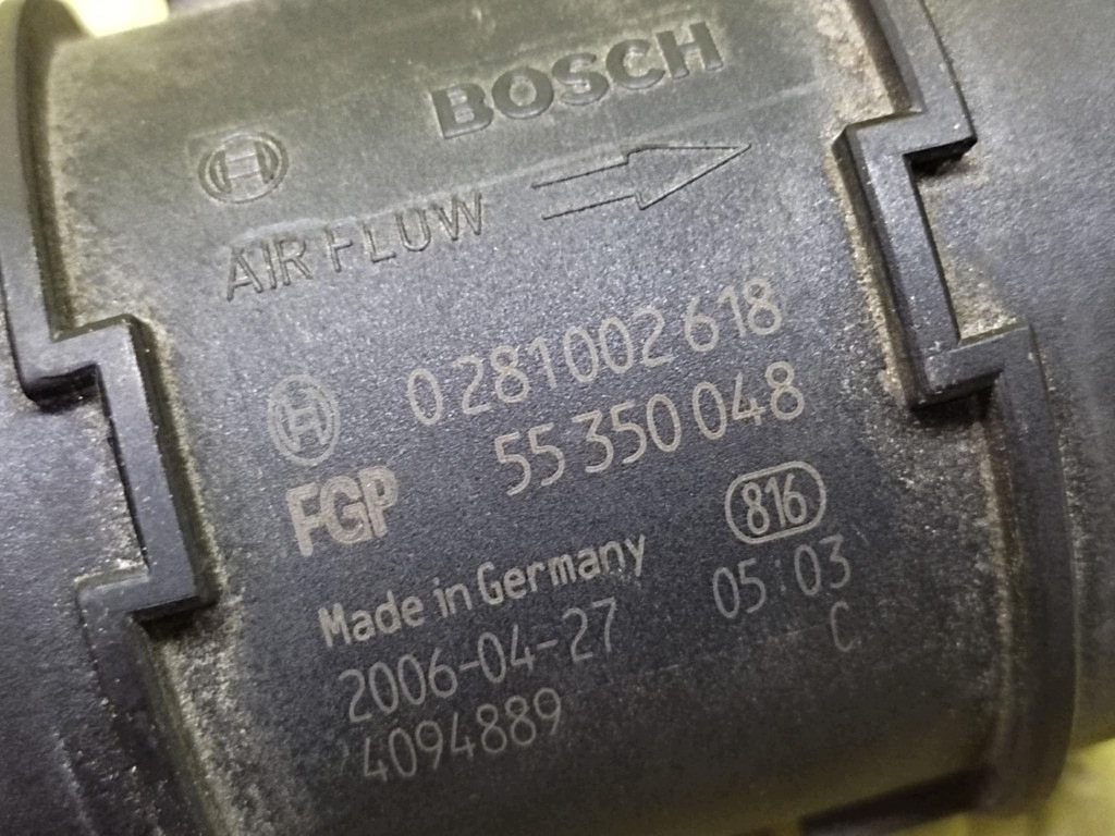 OPEL VECTRA C 1.9 D flow meter 0281002618