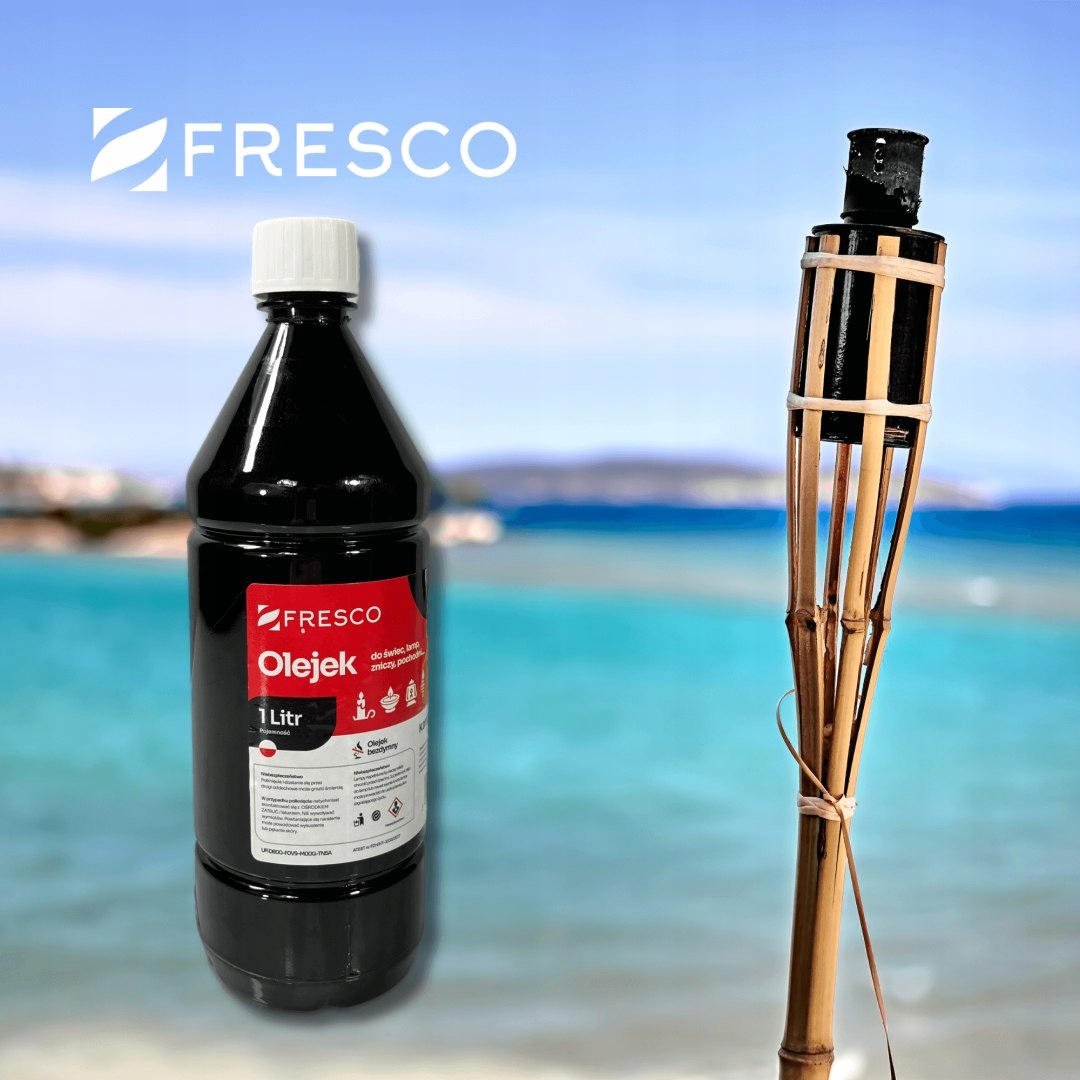 PALIWO OLEJ DO LAMP, POCHODNI I ŚWIEC 1,0L TRUSKAWKA EAN (GTIN) 5908264480031