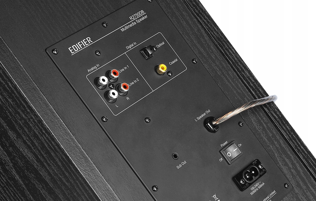 PROFESJONALNE GŁOŚNIKI 2.0 EDIFIER R2750DB ZESTAW BLUETOOTH 4.1 Z PILOTEM Model R2750DB