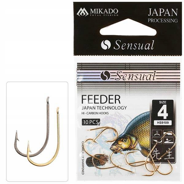 Haczyk Sensual Feeder Nr 6 Bn op 10szt. Mikado