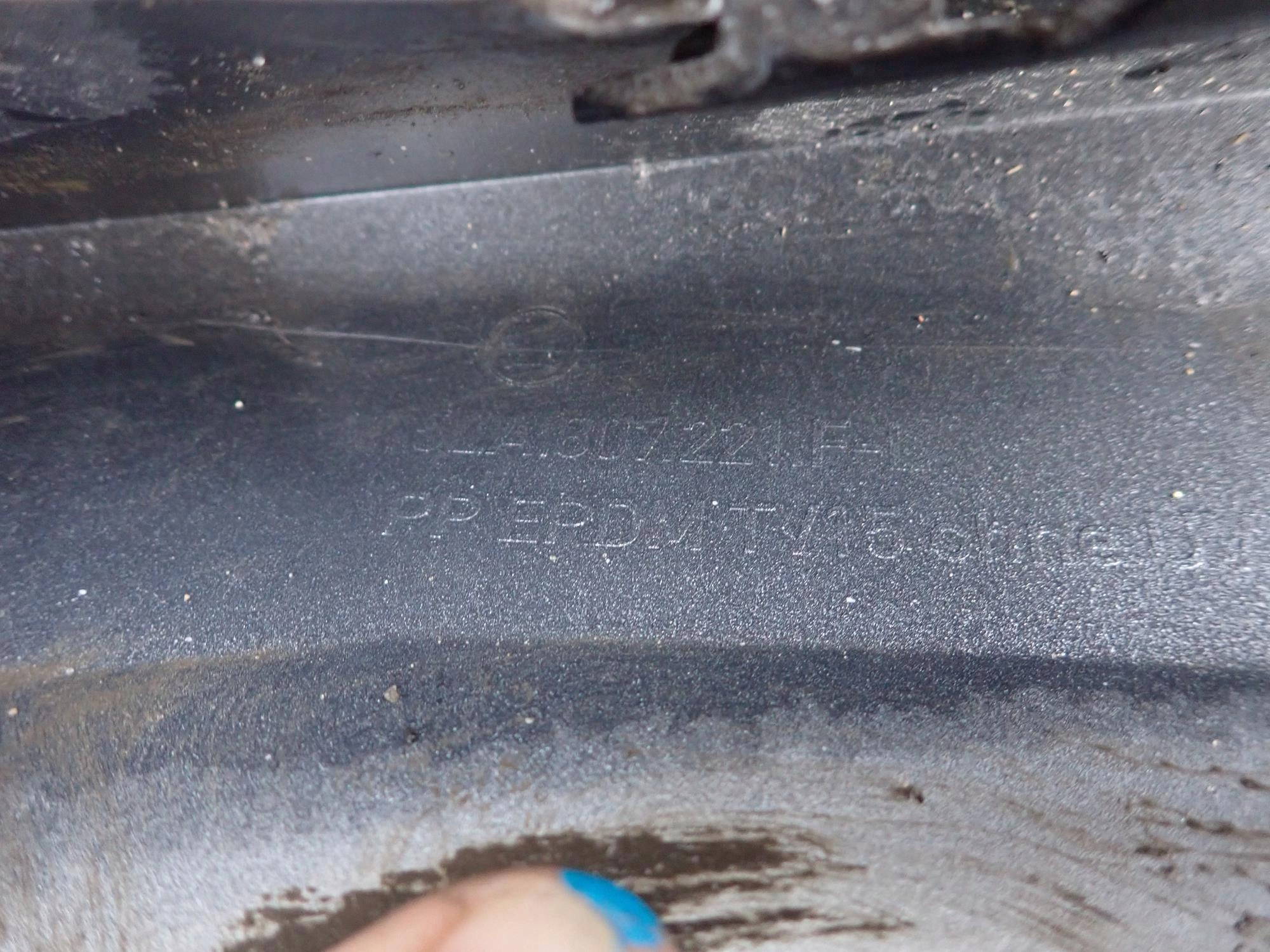 SKODA ENYAQ IV SPORTLINE 20-> bumper front front washer PDC