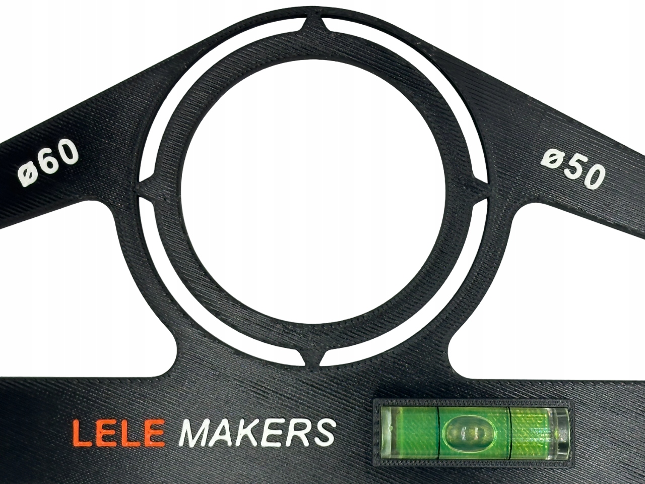 SZABLON WZORNIK OTWORÓW PŁYTEK TOALETOWYCH GEBERIT Z LIBELLA POZIOMICA Marka inna