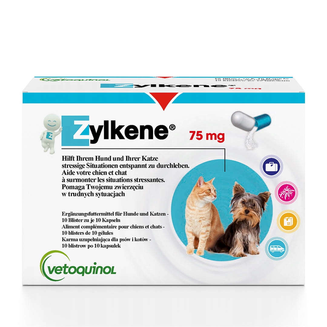 Levně Zylkene pro psy na uklidnění 100 ks typ: pro psy malých plemen 75 mg
