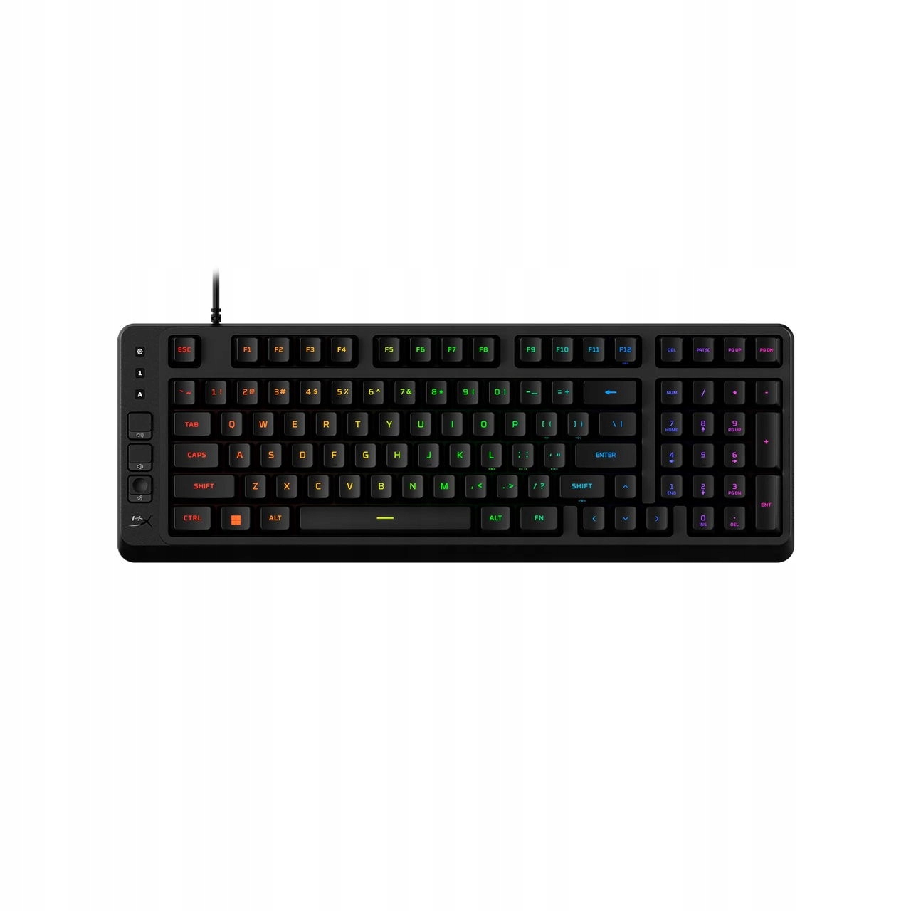 Hp HyperX Eve 1800/Drátové USB-A/US/Černá